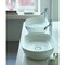 Duravit Washbowl 23" Luv w/out Overflow w/out Faucet Deck White 0379600000 - alternate 2